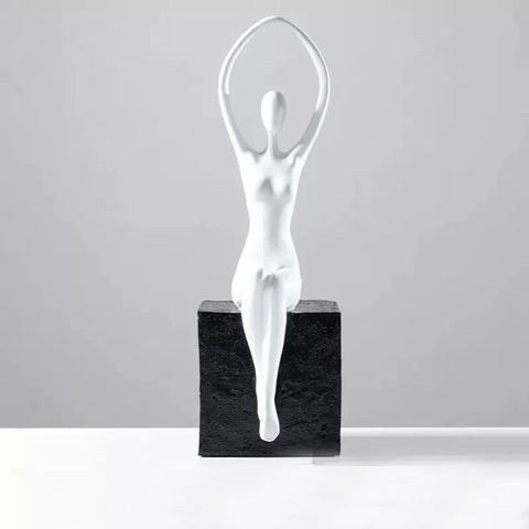 sculpture femme contemporaine