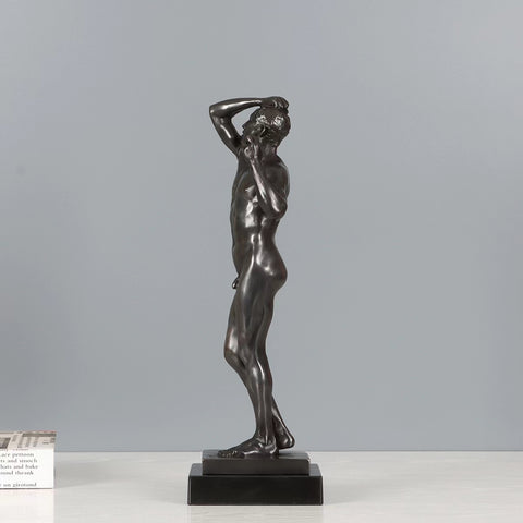 Statua dell'età del bronzo di Rodin 30 cm