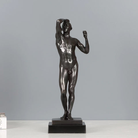 Statua dell'età del bronzo di Rodin 30 cm