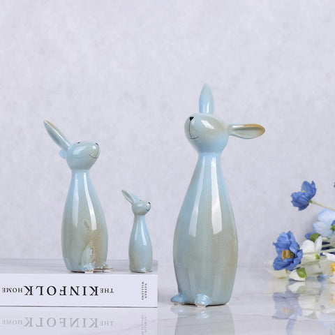 figurine lapin deco