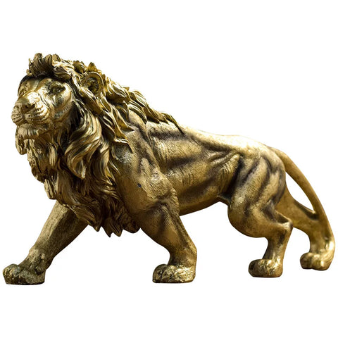 statut lion decoration interieur