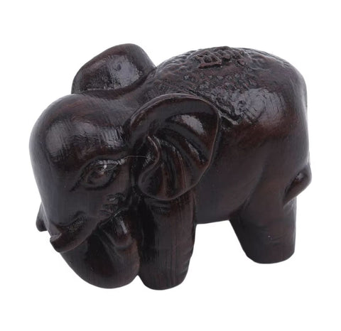 Statuetta di elefante in legno 4 cm