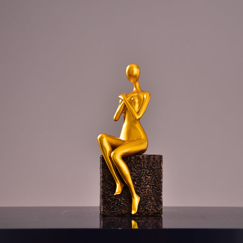 sculpture femme contemporaine