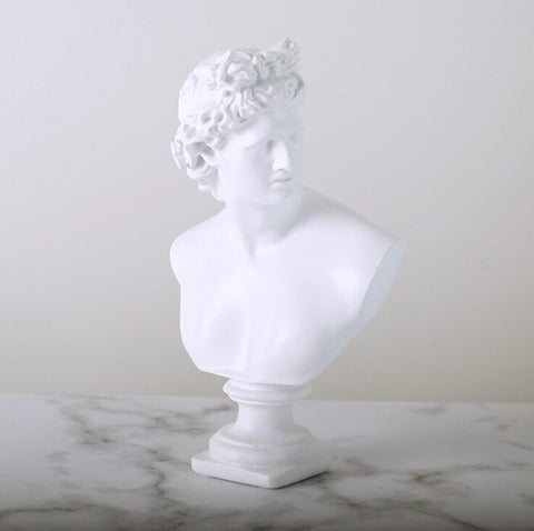 Busto decorativo greco 32 cm