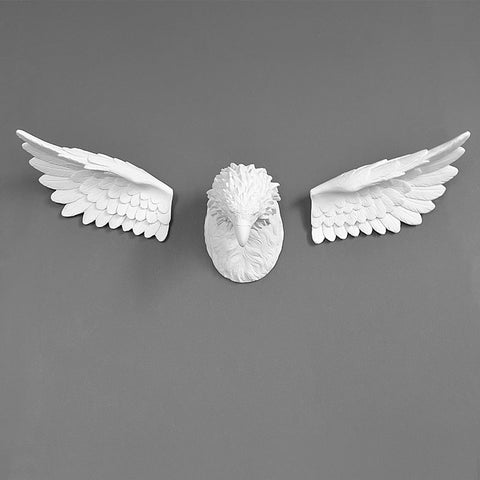 Scultura da parete Aquila<br> Decorazione murale originale