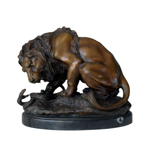 bronze barye lionne