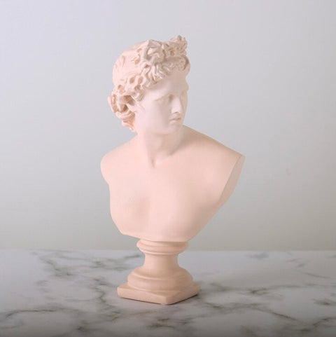 Busto decorativo greco 32 cm