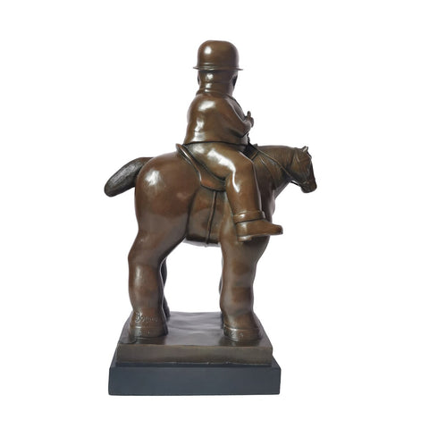 Statua in bronzo Riproduzione Scultura Botero 38 cm