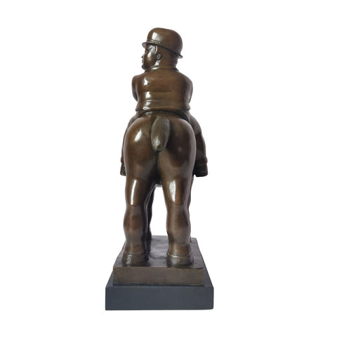 Statua in bronzo Riproduzione Scultura Botero 38 cm