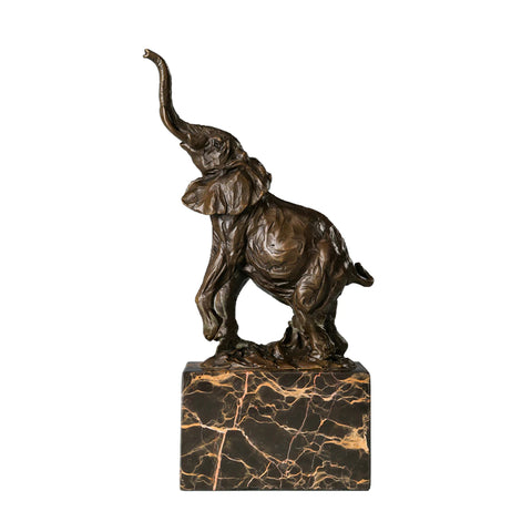 Elefante in bronzo 29 cm