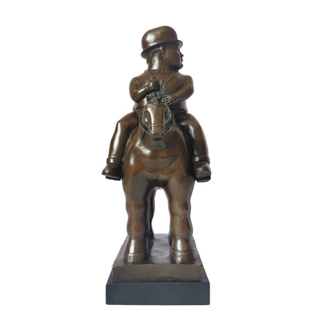 Statua in bronzo Riproduzione Scultura Botero 38 cm