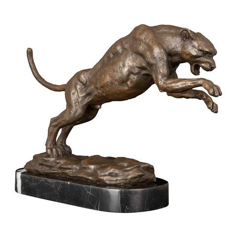 Leopardo Bronzo 23 cm