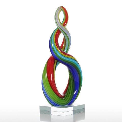 Scultura Contemporanea<br> Vetro multicolore