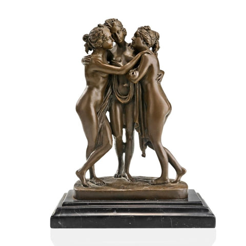 bronze les trois graces