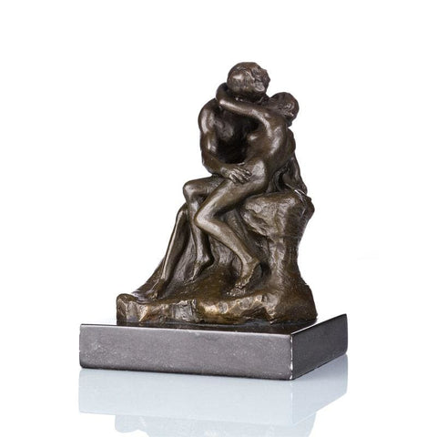 le baiser de rodin bronze