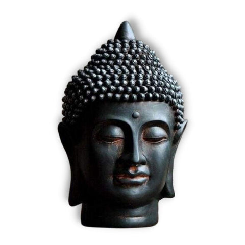 Scultura moderna della testa<br> della Meditazione del Buddha