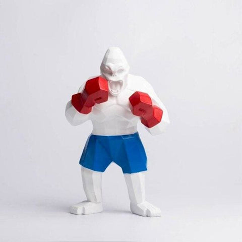 Statua della gorilla di origami<br> Boxer 25 cm